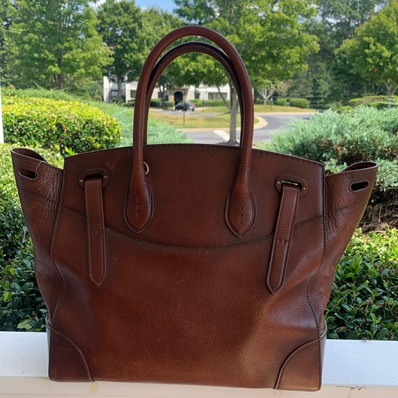Vintage And The Original Ralph Lauren Collection Ricky 33 Calfskin Bag. - Picture 5 of 16